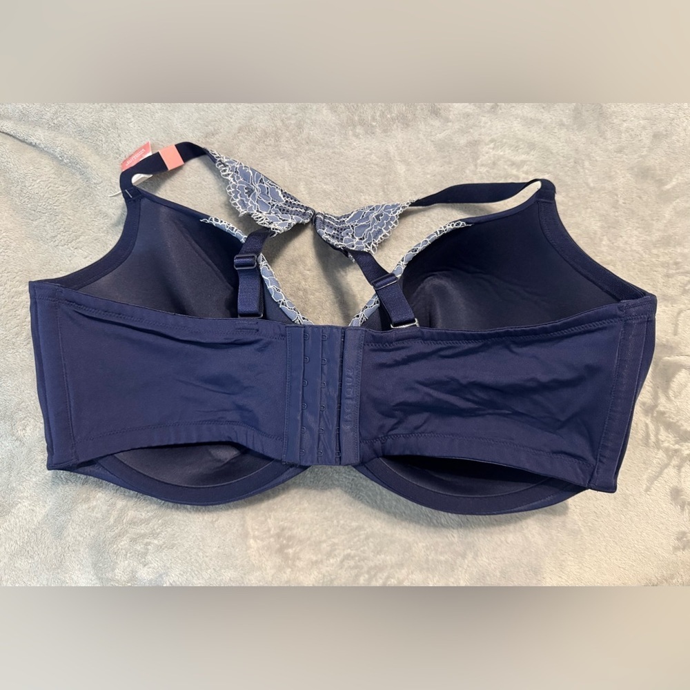 Cacique Lane Bryant Lightly Lined Balconette Bra 46H - Picture 4 of 7